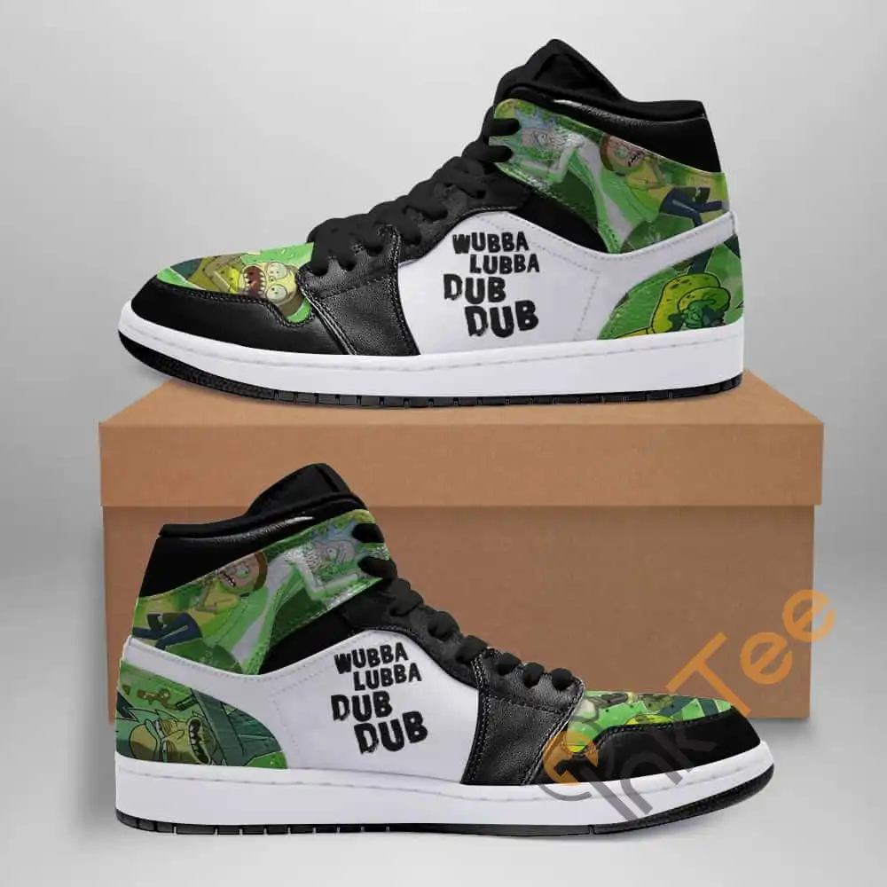 Rick And Morty Ha166 Custom Air Jordan Shoes - Inktee Store