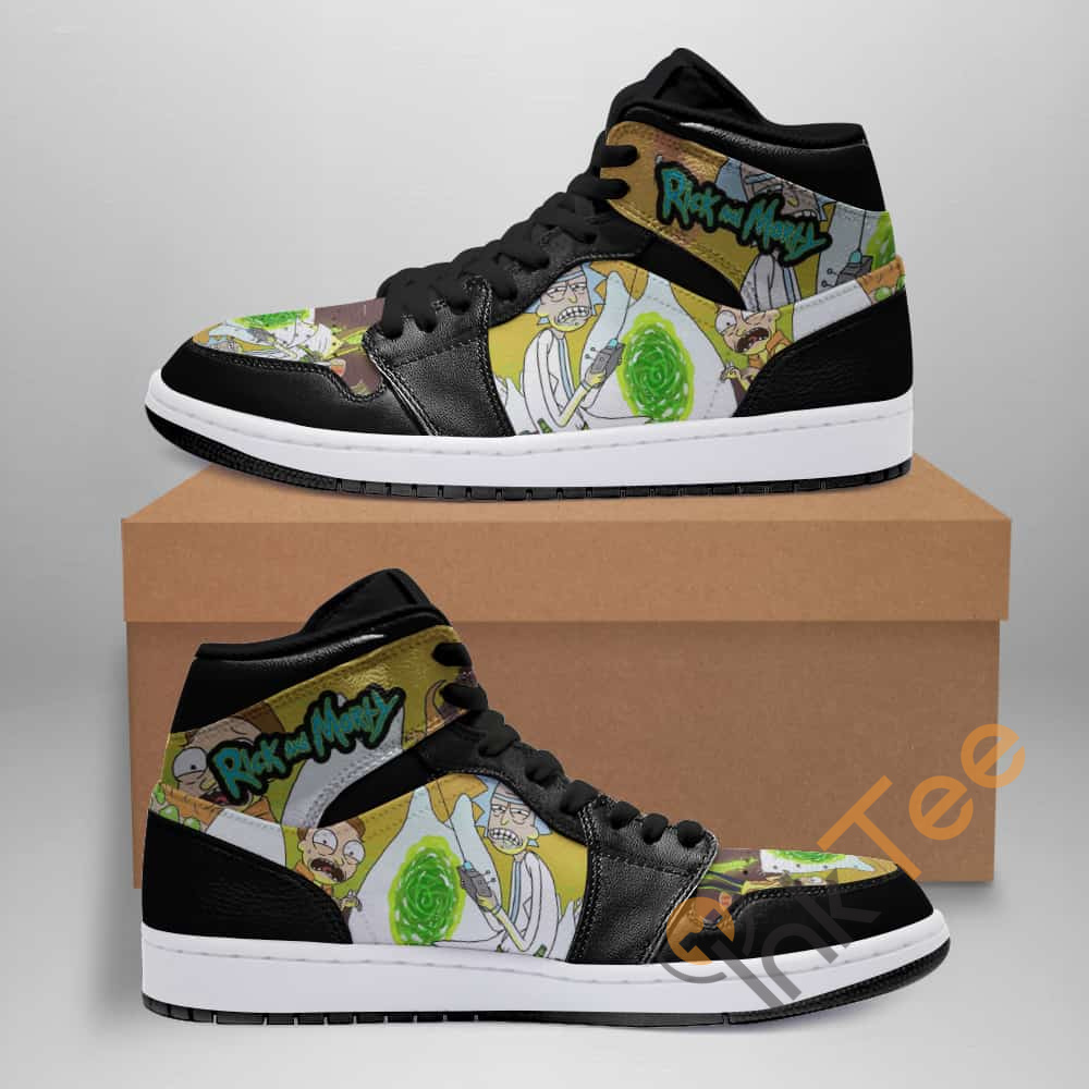 Rick And Morty Ha198 Custom Air Jordan Shoes - InkTee Store