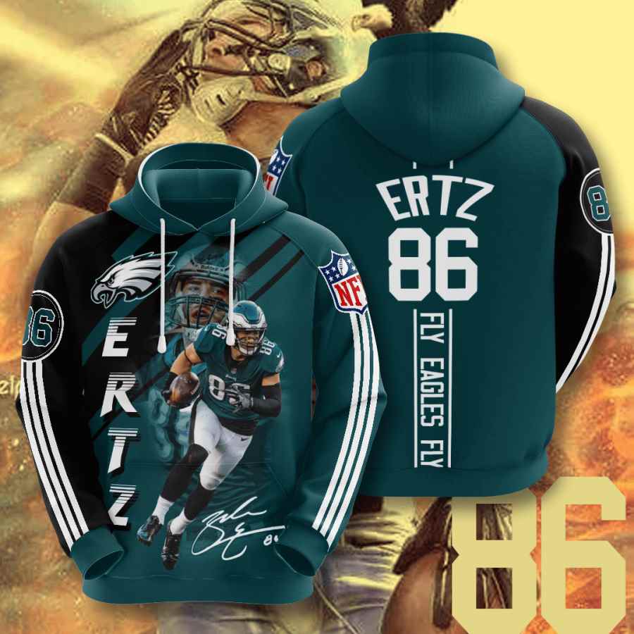 Men's Nike Zach Ertz Black Philadelphia Eagles 2020 Salute To Service  Limited Jersey