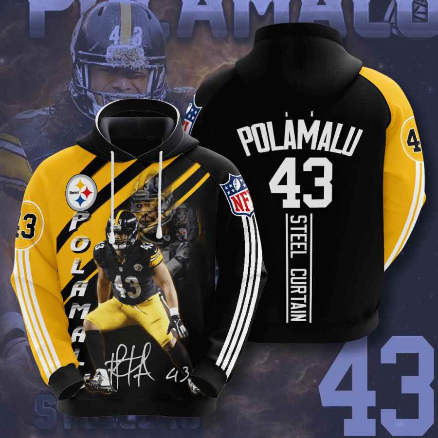 Sports American Football Nfl Pittsburgh Steelers Troy Polamalu Usa 1186 ...