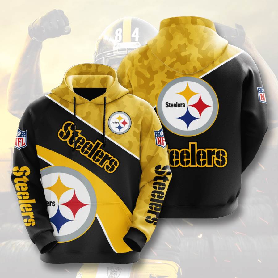 Sports American Football Nfl Pittsburgh Steelers Usa 613 Hoodie 3D