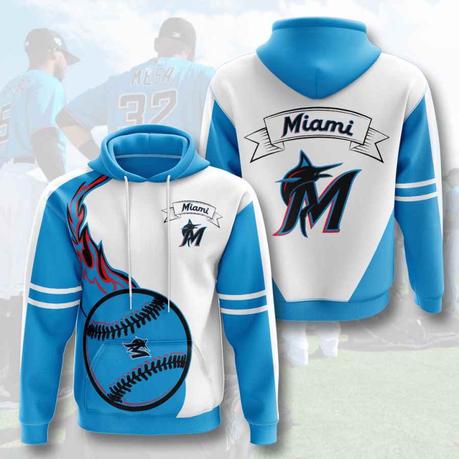 Sports Baseball Mlb Miami Marlins Usa 539 Hoodie 3D