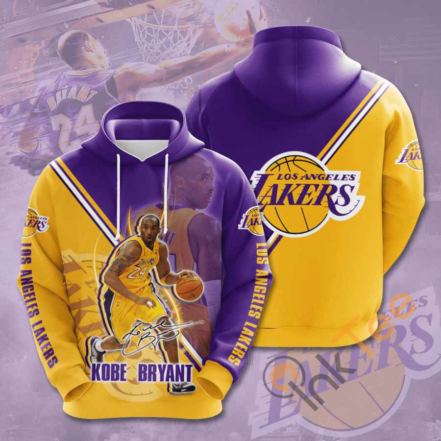 Sports Basketball Nba Los Angeles Lakers Kobe Bryant Usa 1102 Hoodie 3D ...