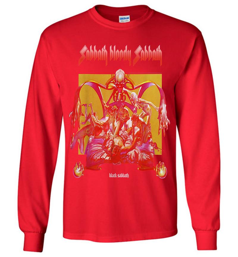 black sabbath long sleeve t shirt