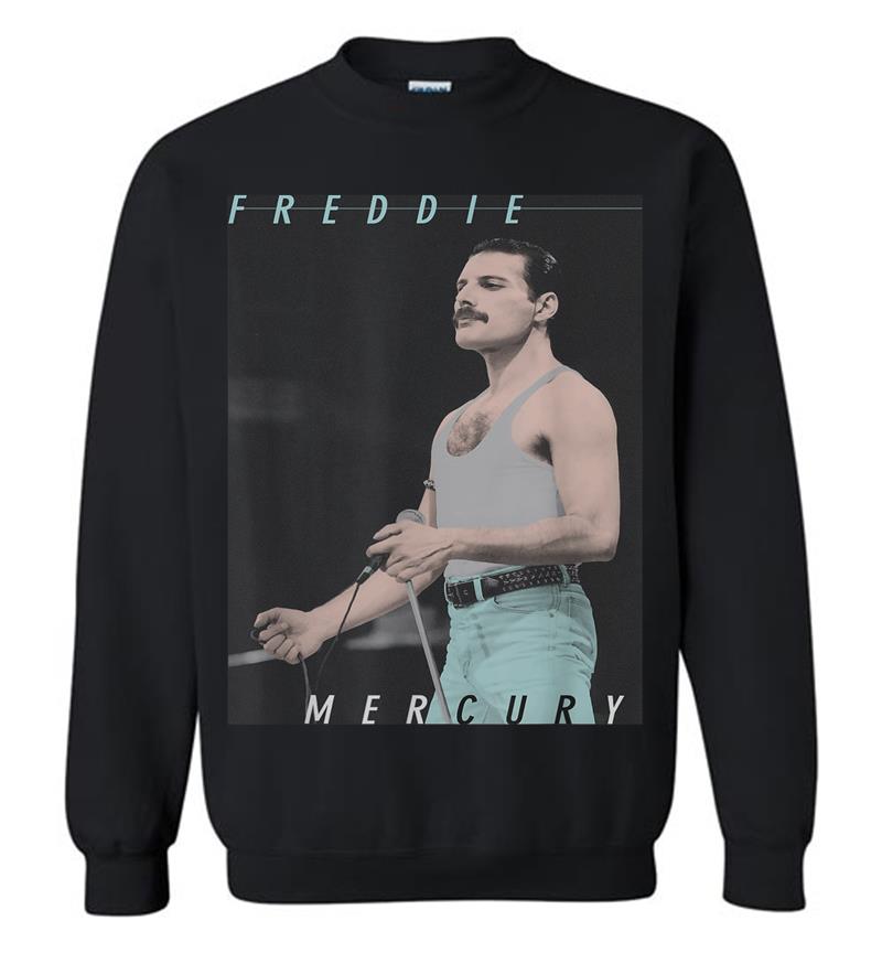 Freddie Mercury Official Blue Jeans Live Icon Sweatshirt