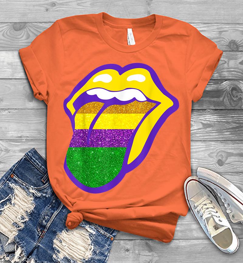 Mardi Gras Lips and Tongue Shirt T-Shirt