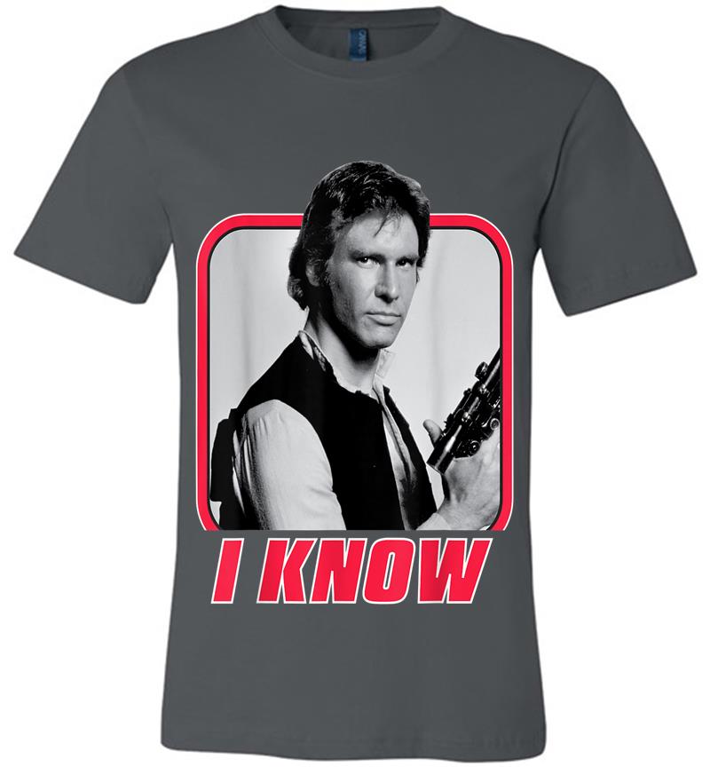 han solo i know t shirt