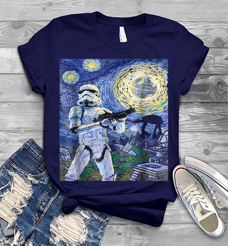 stormtrooper starry night t shirt