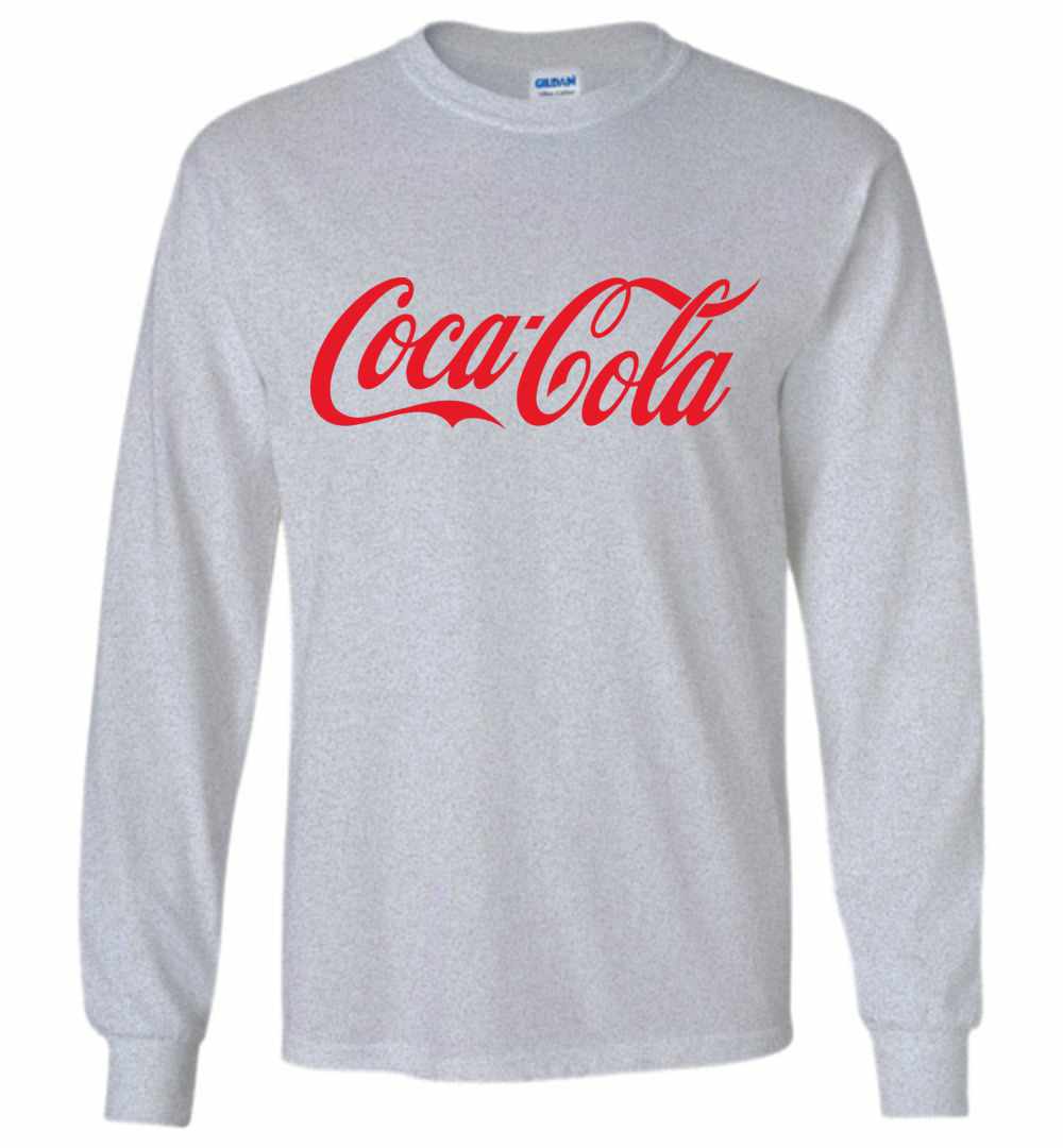 Coca Cola Logo Long Sleeve T-Shirt - InkTee Store