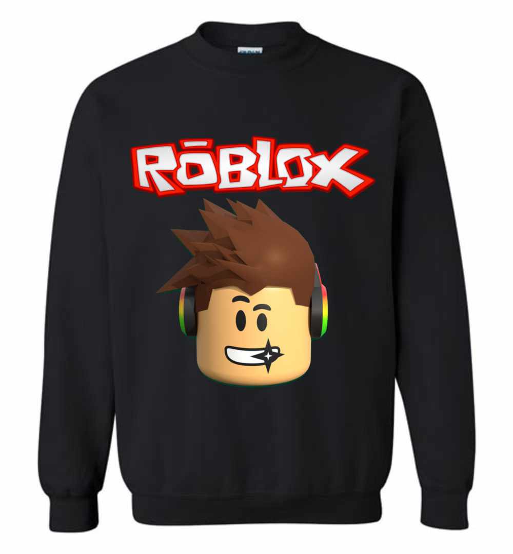 Roblox Character Head Sweatshirt - 