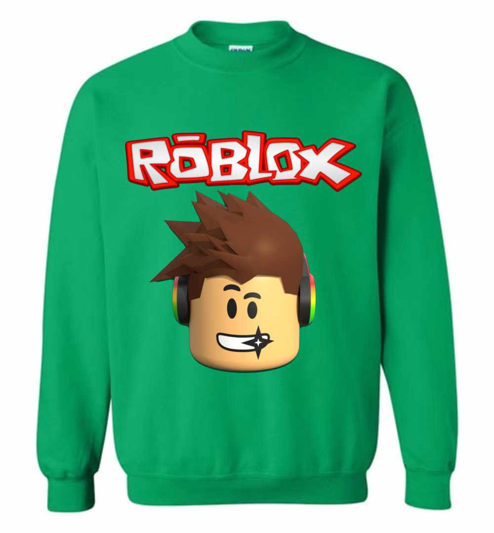 Roblox Character Head Sweatshirt - 