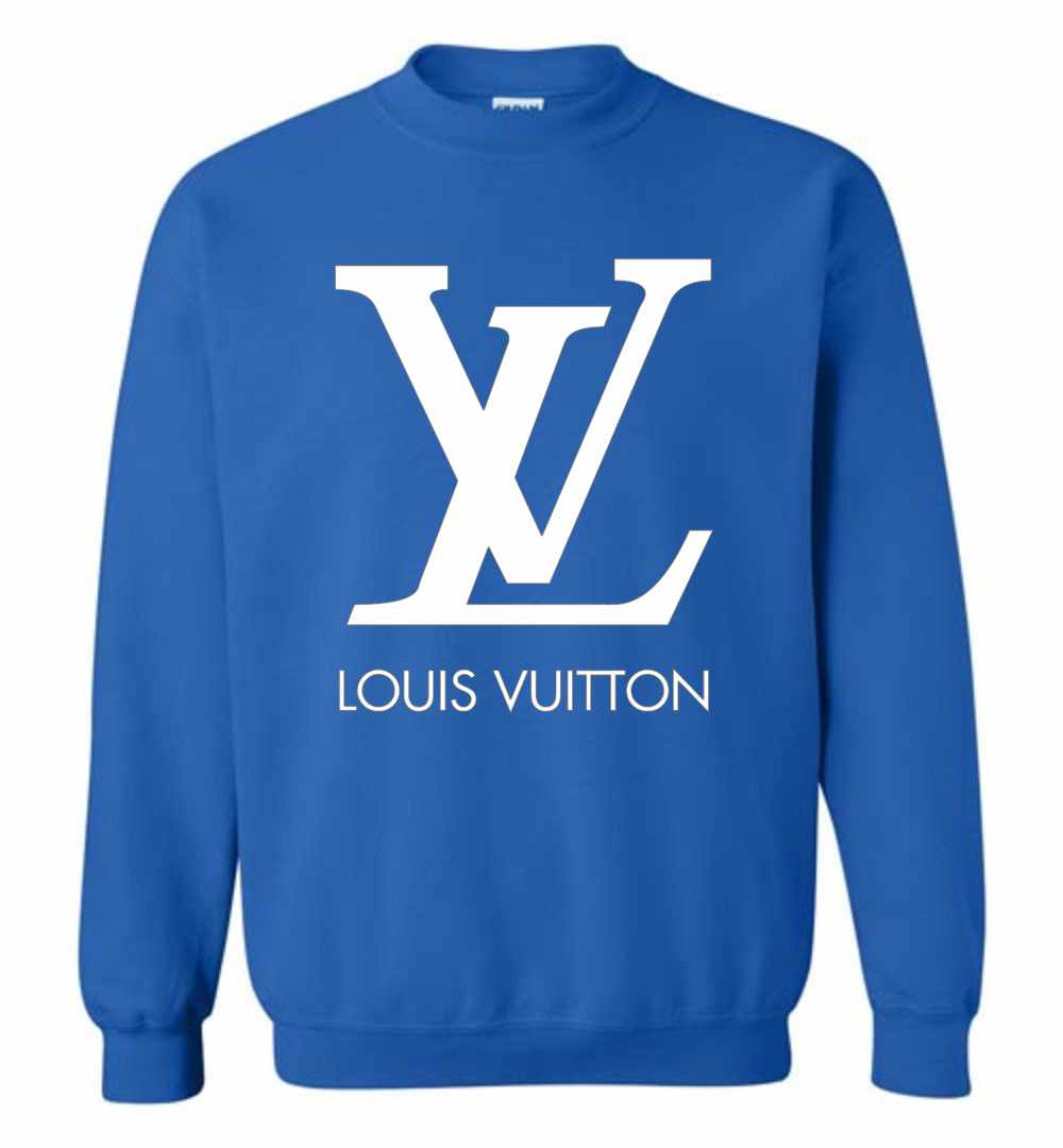 Louis Vuitton Mens Shirts 2023-24FW, Blue, XL
