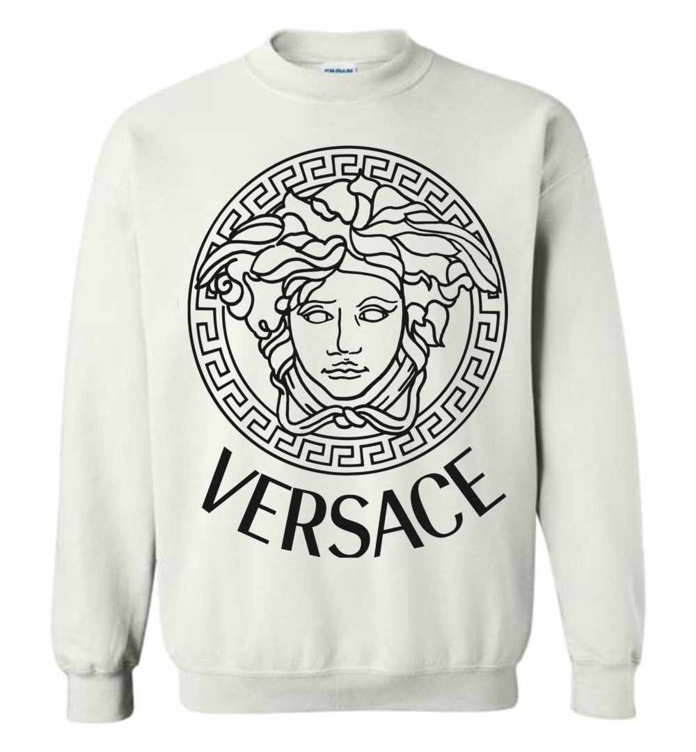 white versace sweatshirt