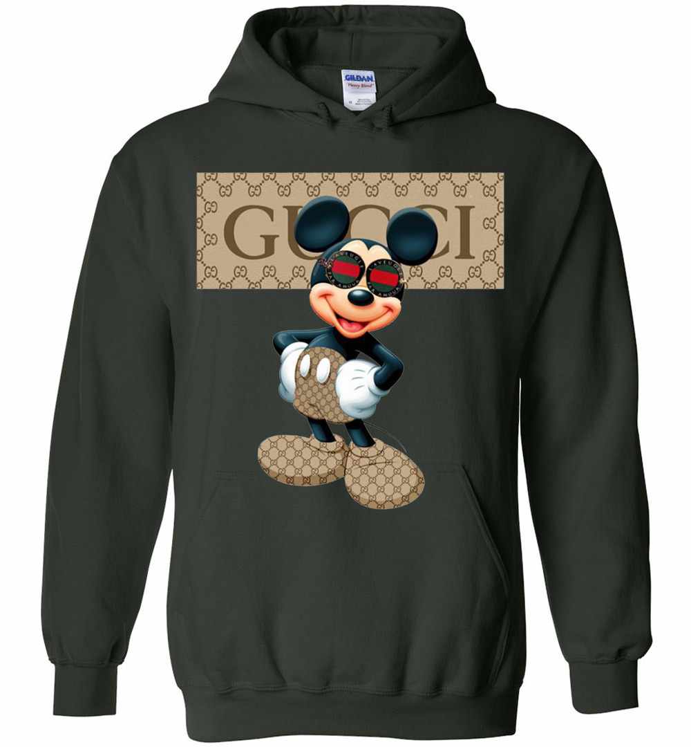 Gucci Stripe Mickey Mouse Stay Stylish Hoodies - InkTee Store