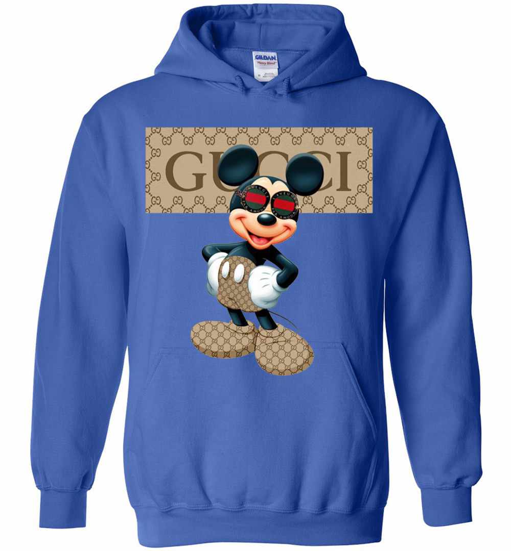 Gucci Stripe Mickey Mouse Stay Stylish Hoodies - InkTee Store