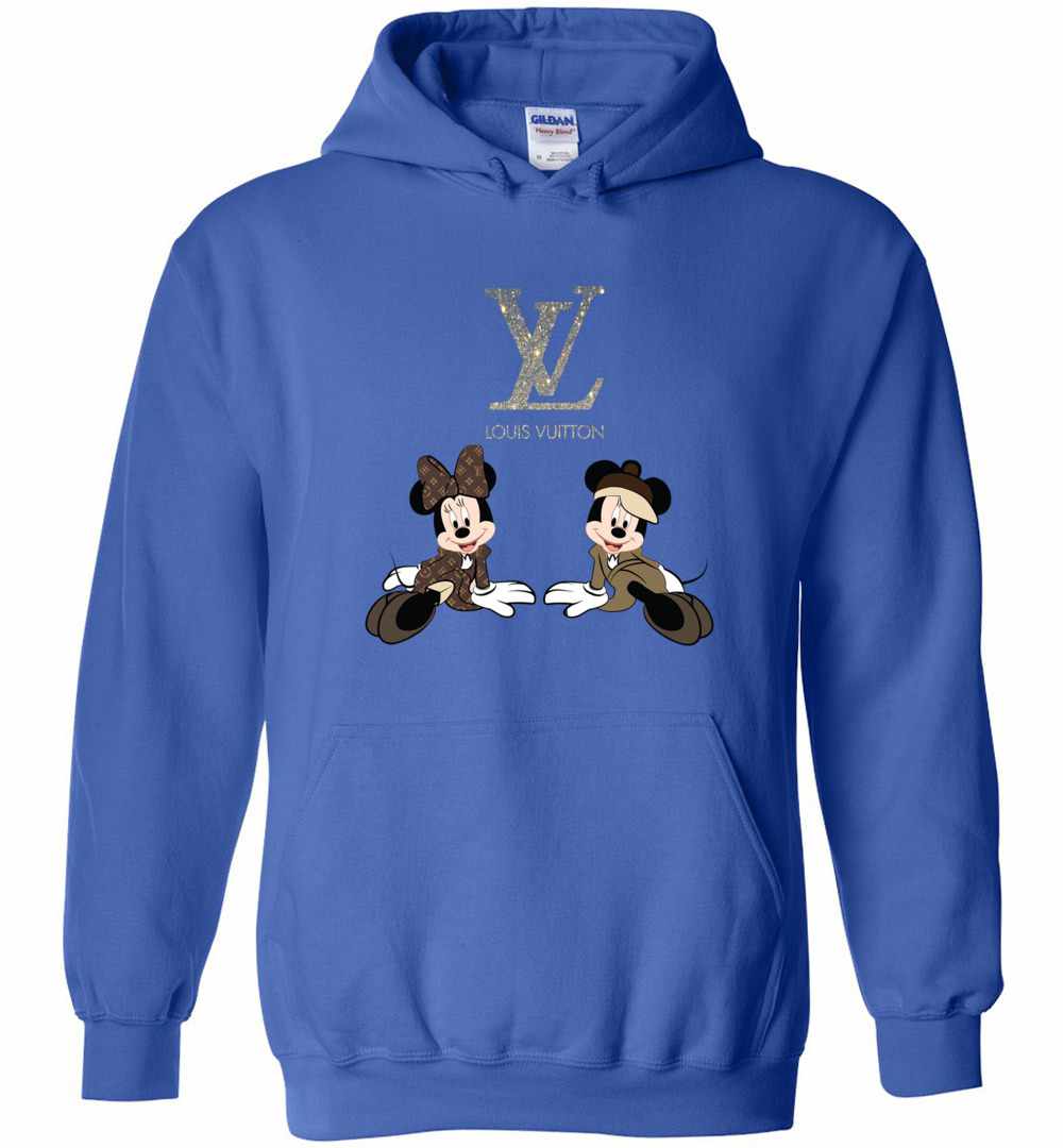 Supreme Louis Vuitton With Mickey Mouse Hoodie - Tagotee