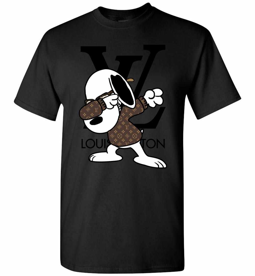 Trending Snoopy Louis Vuitton Dabbing Unisex T-Shirt 