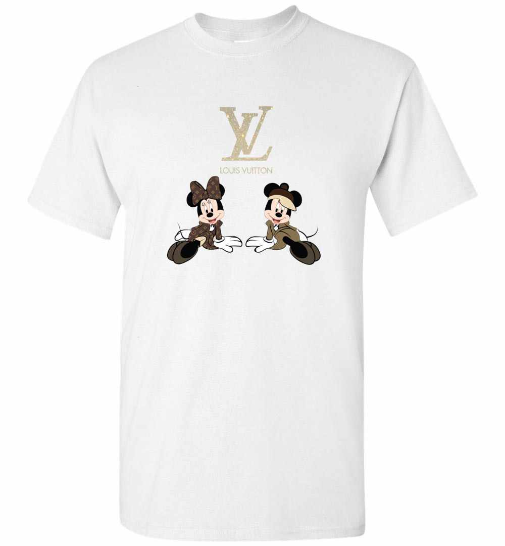 Mickey Louis Vuitton Minnie Men's T-Shirt - InkTee Store