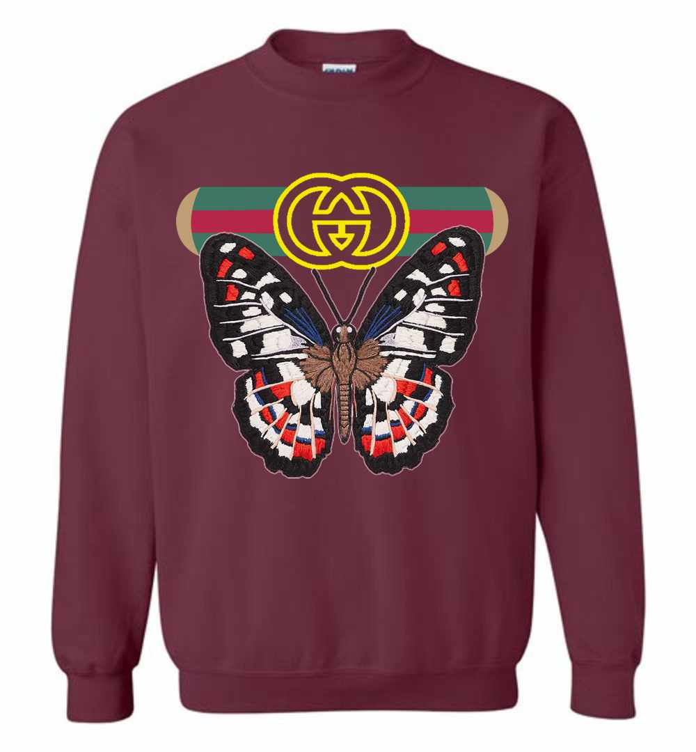 gucci butterfly sweatshirt