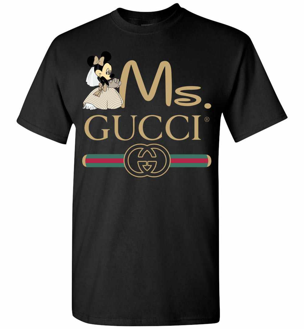 Gucci Couple Disney Ms Minnie Valentine's Day 2019 Men's T-Shirt