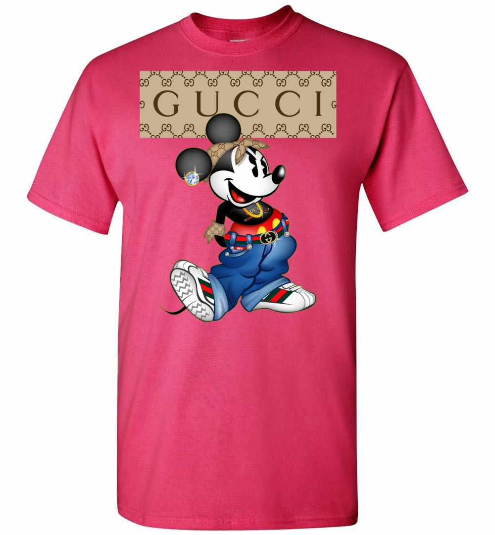 gucci mickey mouse shirt