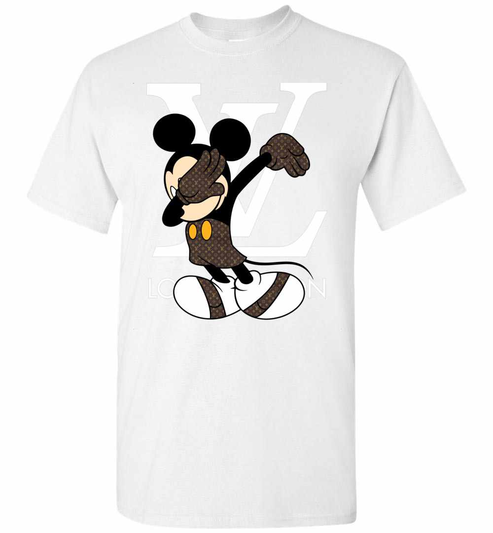 Mickey Louis Vuitton Dabbing Men's T-Shirt