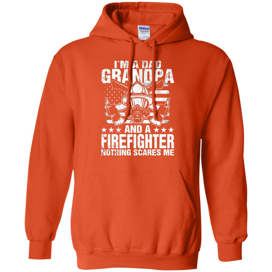 Im A Dad Grandpa Firefighter Fathers Day Gift Hoodies