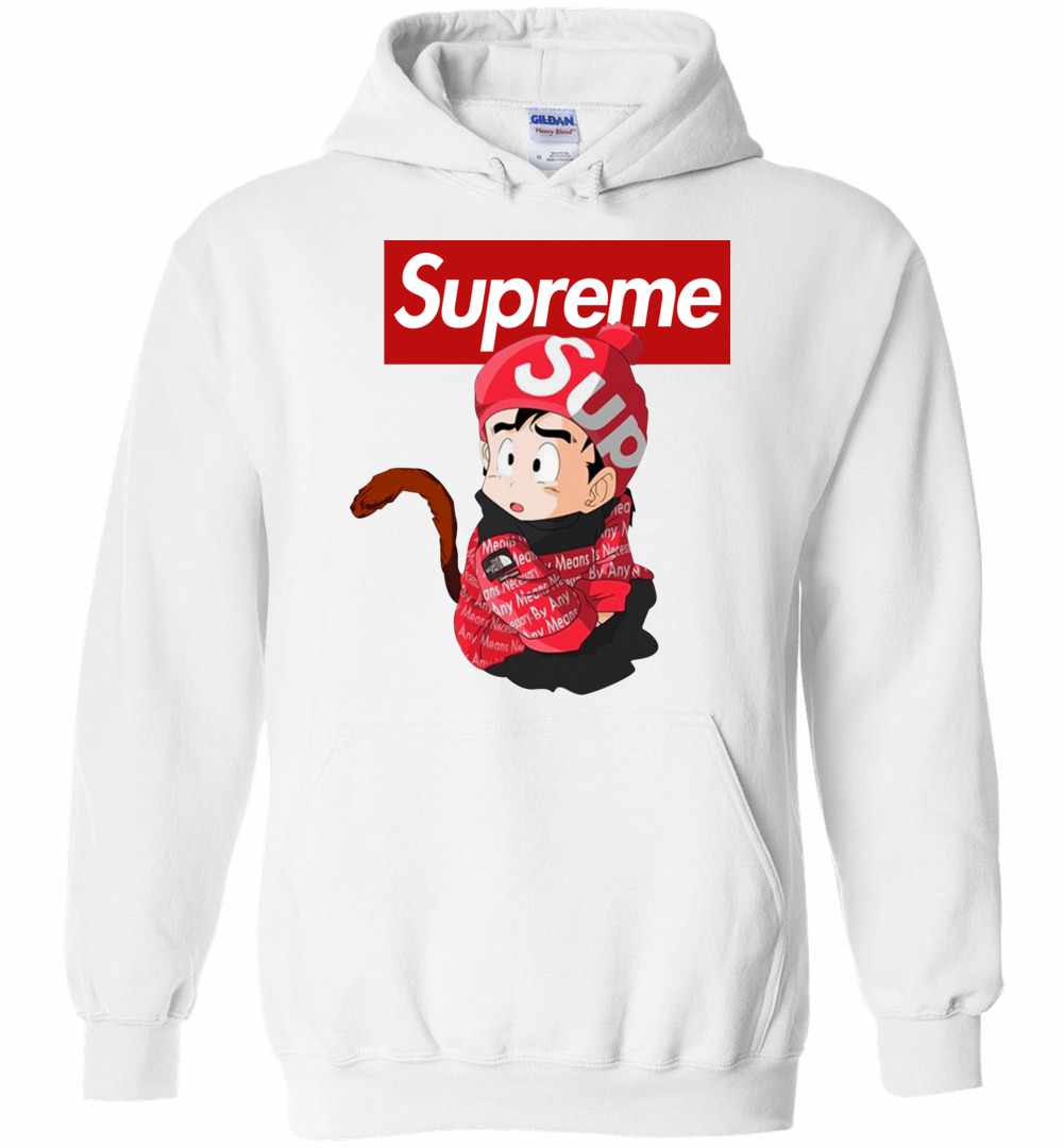 supreme kid goku hoodie