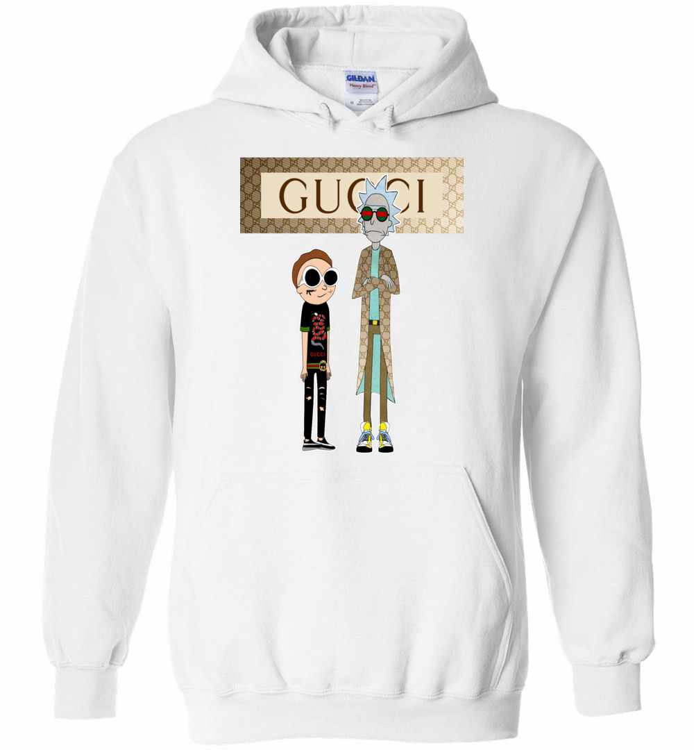 gucci rick and morty hoodie