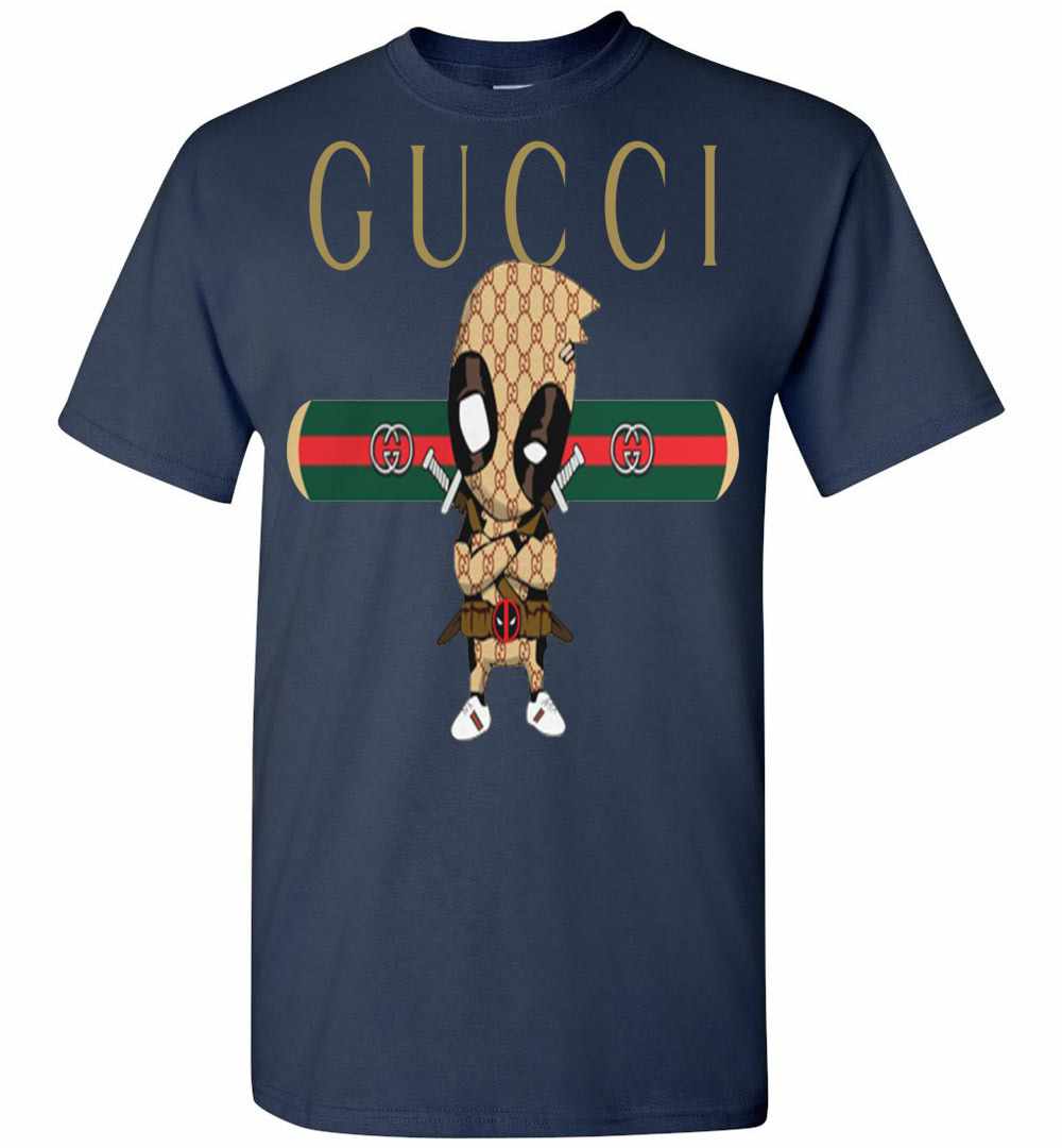 Official GUCCI DEADPOOL Men's T-Shirt - InkTee Store