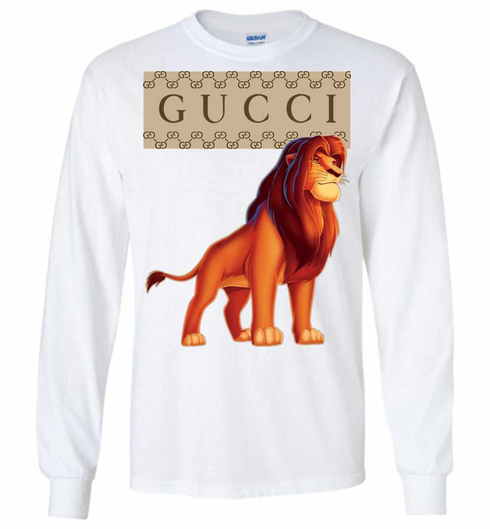 gucci lion tshirt