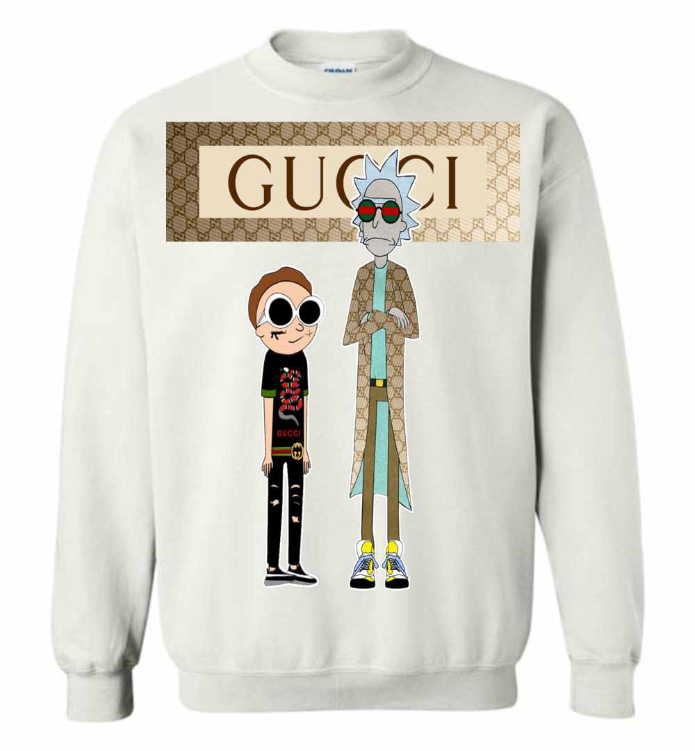 gucci rick and morty hoodie