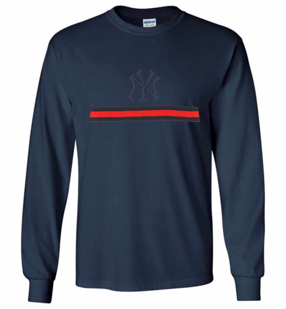 Gucci NY Yankees Long Sleeve T-Shirt