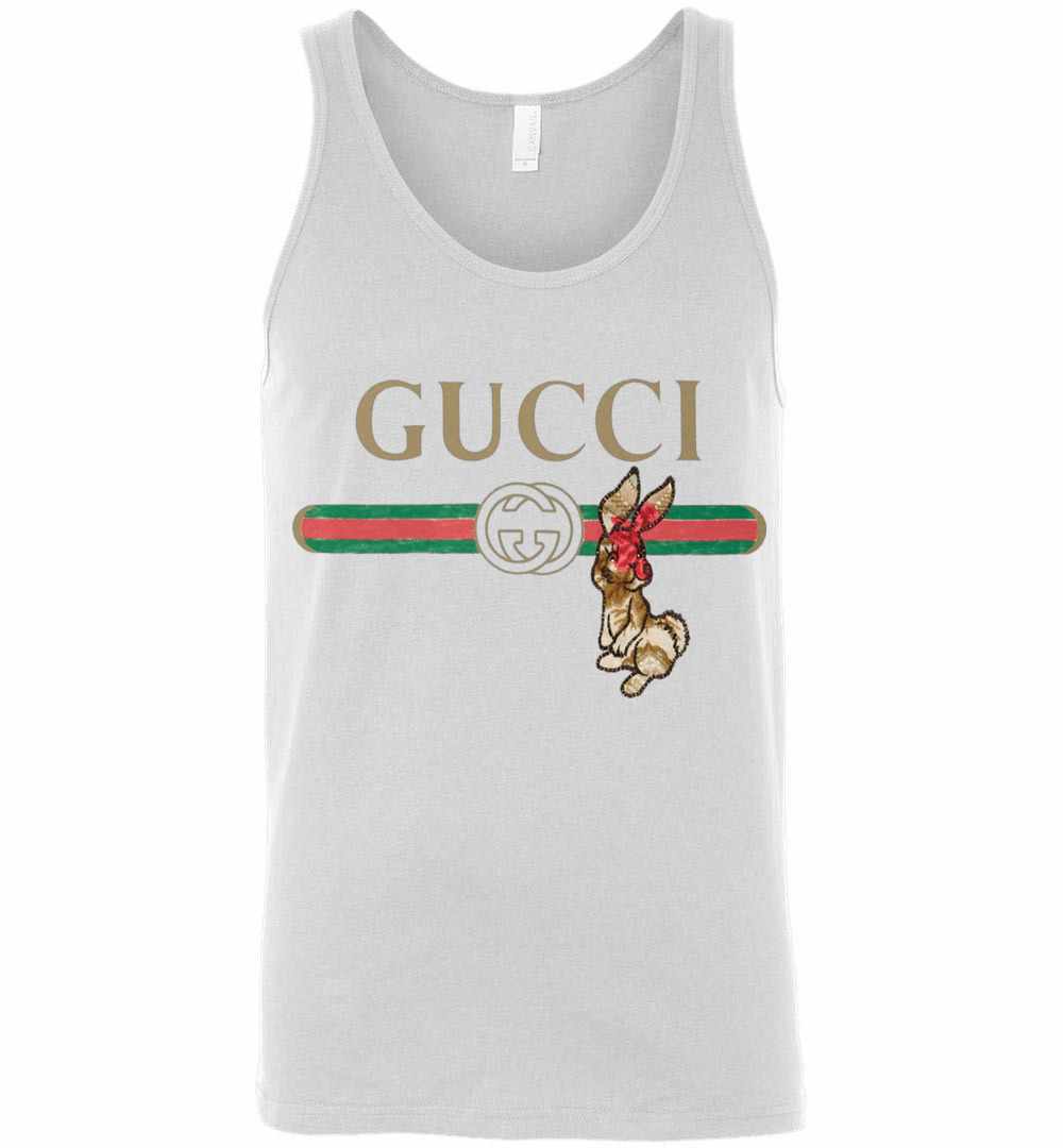 Gucci Logo And Rabbit Tank Top