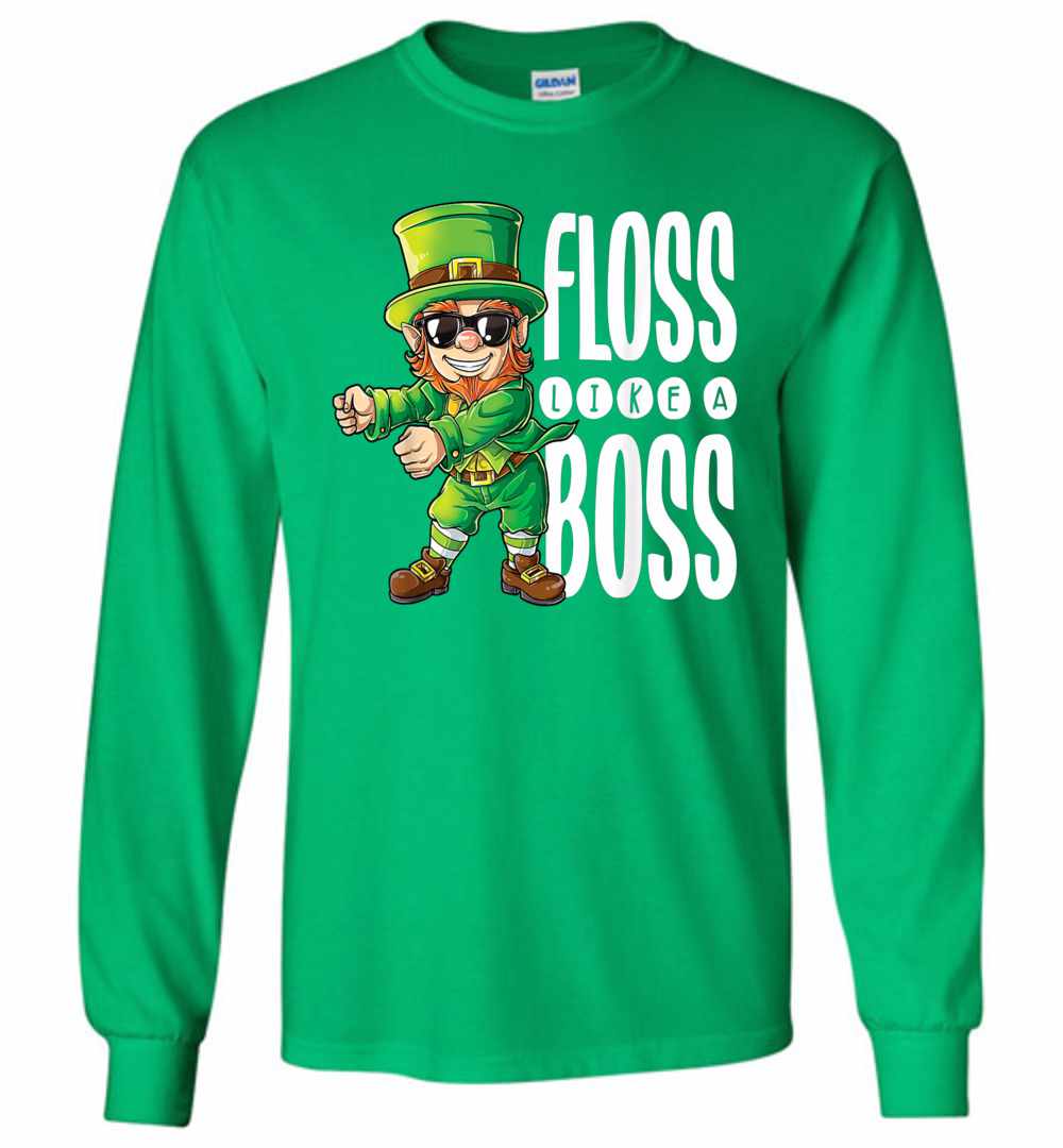 Leprechaun Floss Like A Boss St Patricks Day shirt