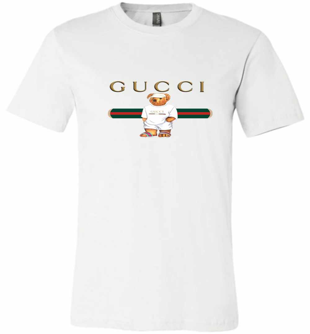 Gucci Bear Wear Gucci Suite Premium T-shirt