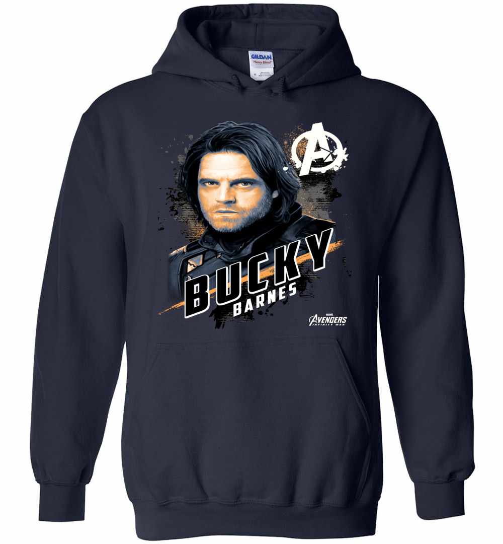 Marvel Avengers Infinity War Bucky Barnes Hoodies - InkTee Store