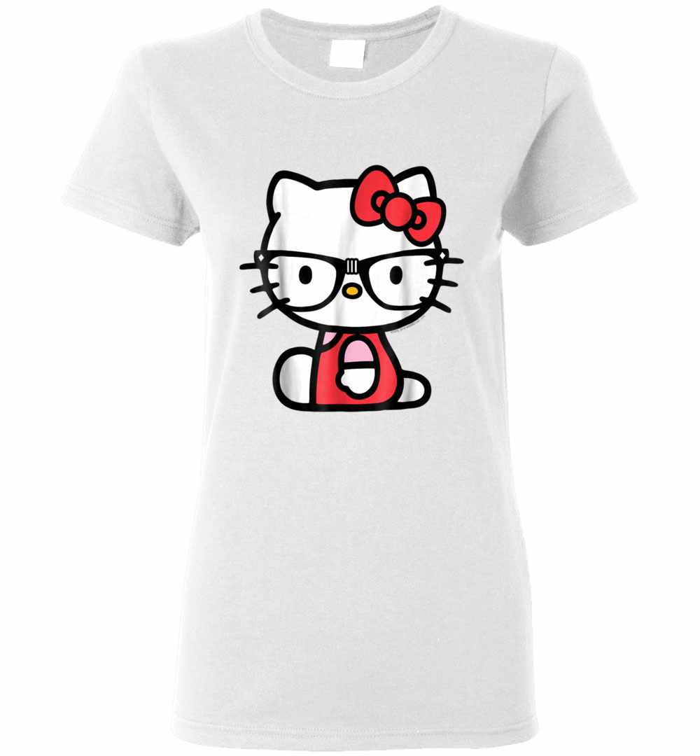 Hello Kitty Nerd Glasses Women's T-shirt - InkTee Store