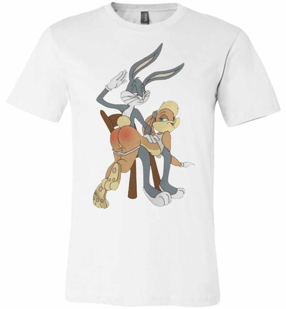 Bugs Bunny Spanking Lola Premium T-shirt - InkTee Store