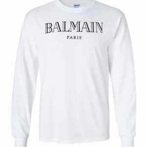 afspejle Hvert år Kronisk Balmain Paris Long Sleeve T-shirt