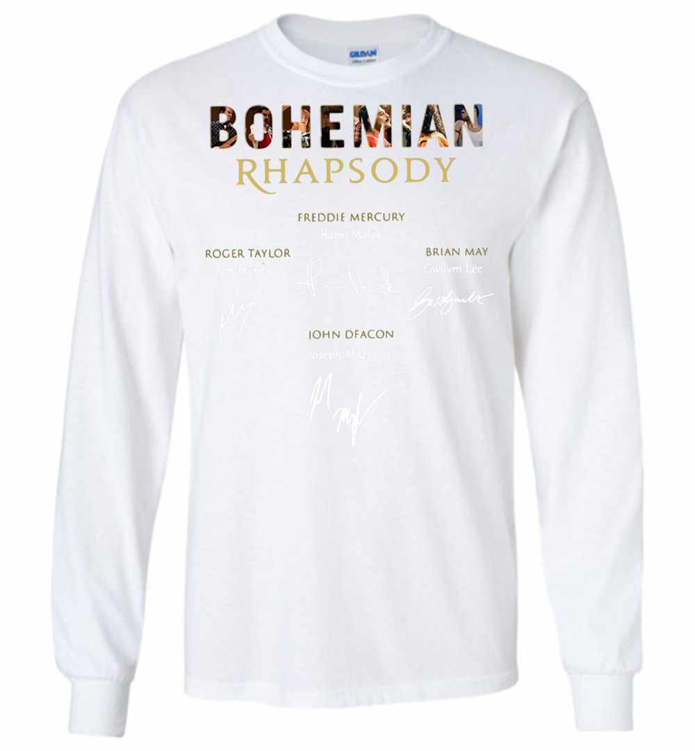 bohemian rhapsody long sleeve shirt