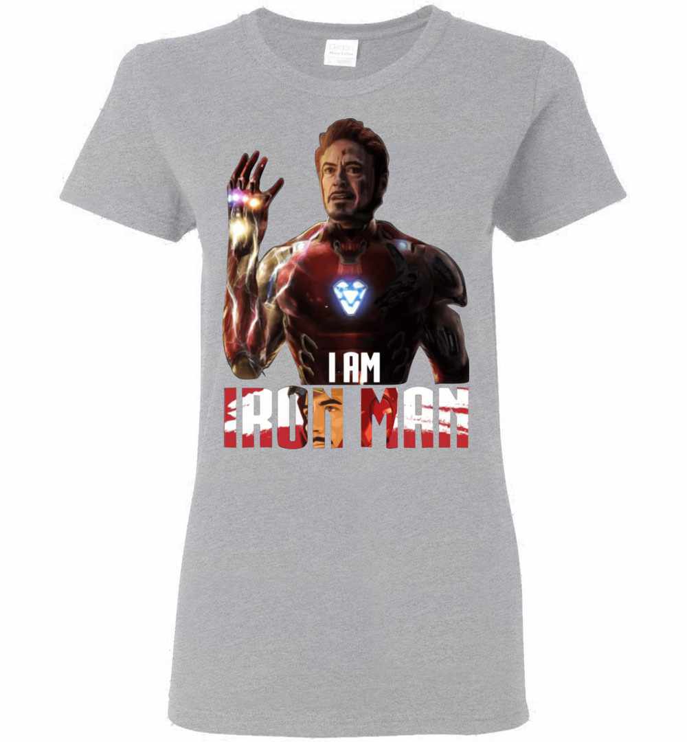 I Am Iron Man Women's T-shirt - InkTee Store