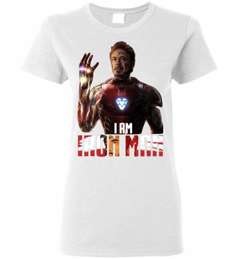 I Am Iron Man Women's T-shirt - InkTee Store