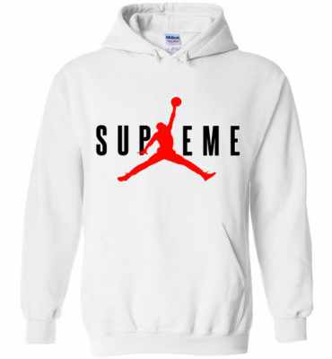 supreme air jordan hoodie