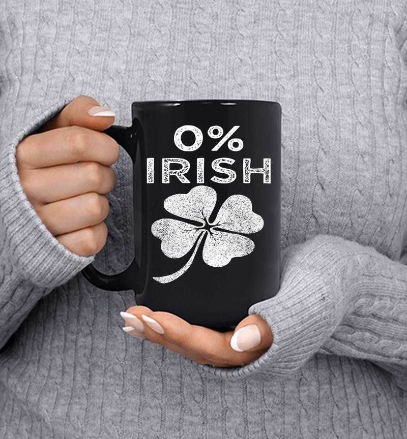 0% Irish St Patricks Day Vintage For &Amp; Kids Mug