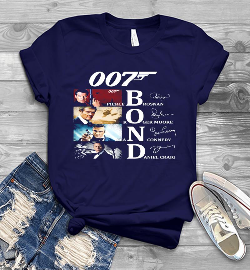 Inktee Store - 007 Bond Evolution Signature Mens T-Shirt Image