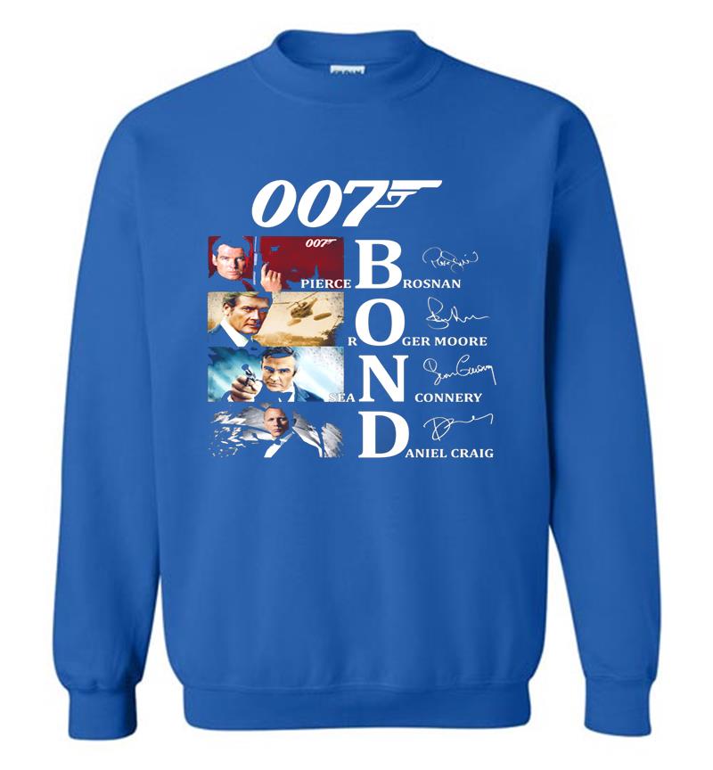 Inktee Store - 007 Bond Evolution Signature Sweatshirt Image