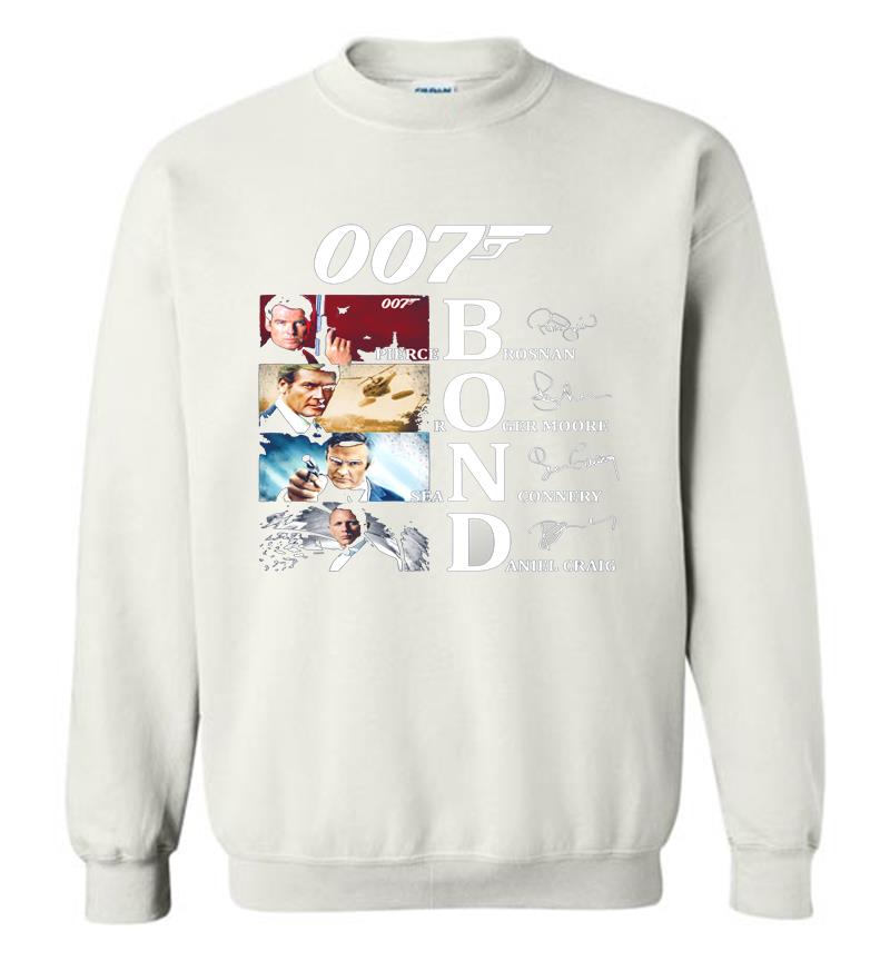 Inktee Store - 007 Bond Evolution Signature Sweatshirt Image