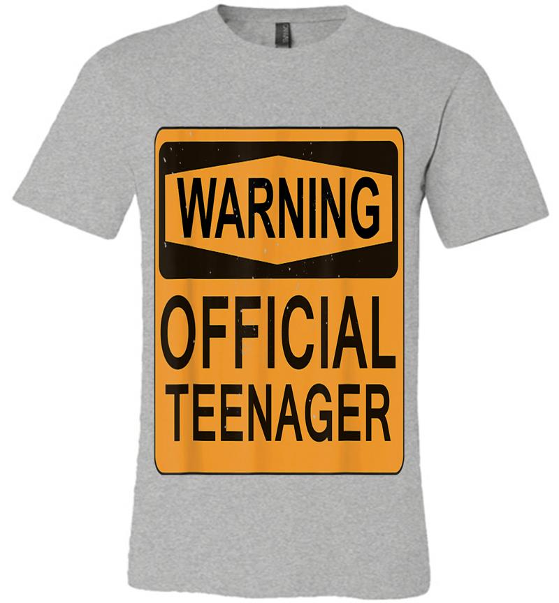 Inktee Store - 13Th Birthday S Funny Official Nager Premium T-Shirt Image