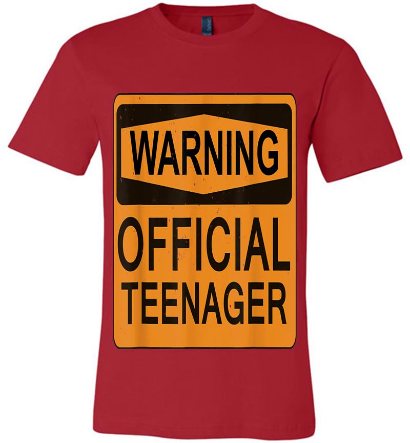 Inktee Store - 13Th Birthday S Funny Official Nager Premium T-Shirt Image